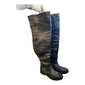 West Blvd Tall Black Boots Size 6.5